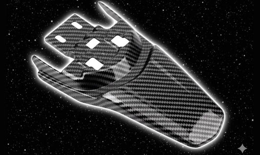 Surron Lbx Carbon Fiber style Back Fender